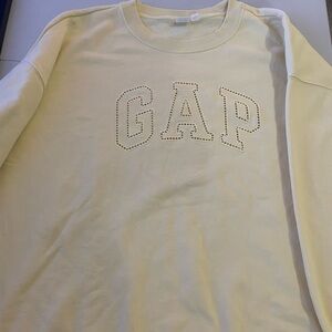 GAP Light Yellow Sweatshirt